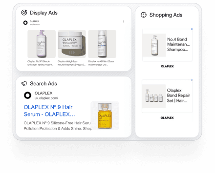 Olaplex layout example